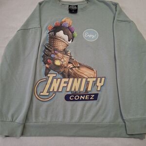 Her Universe Infinity Conez Graphic Sweater - Light Green
